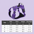 Adjustable Reflective Dog Harness with AirTag Holder